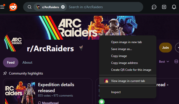 View Reddit Profile Pictures and Banners